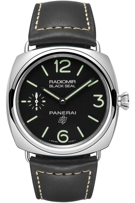 luminor panerai radiomir black seal|Panerai radiomir black seal ceramic.